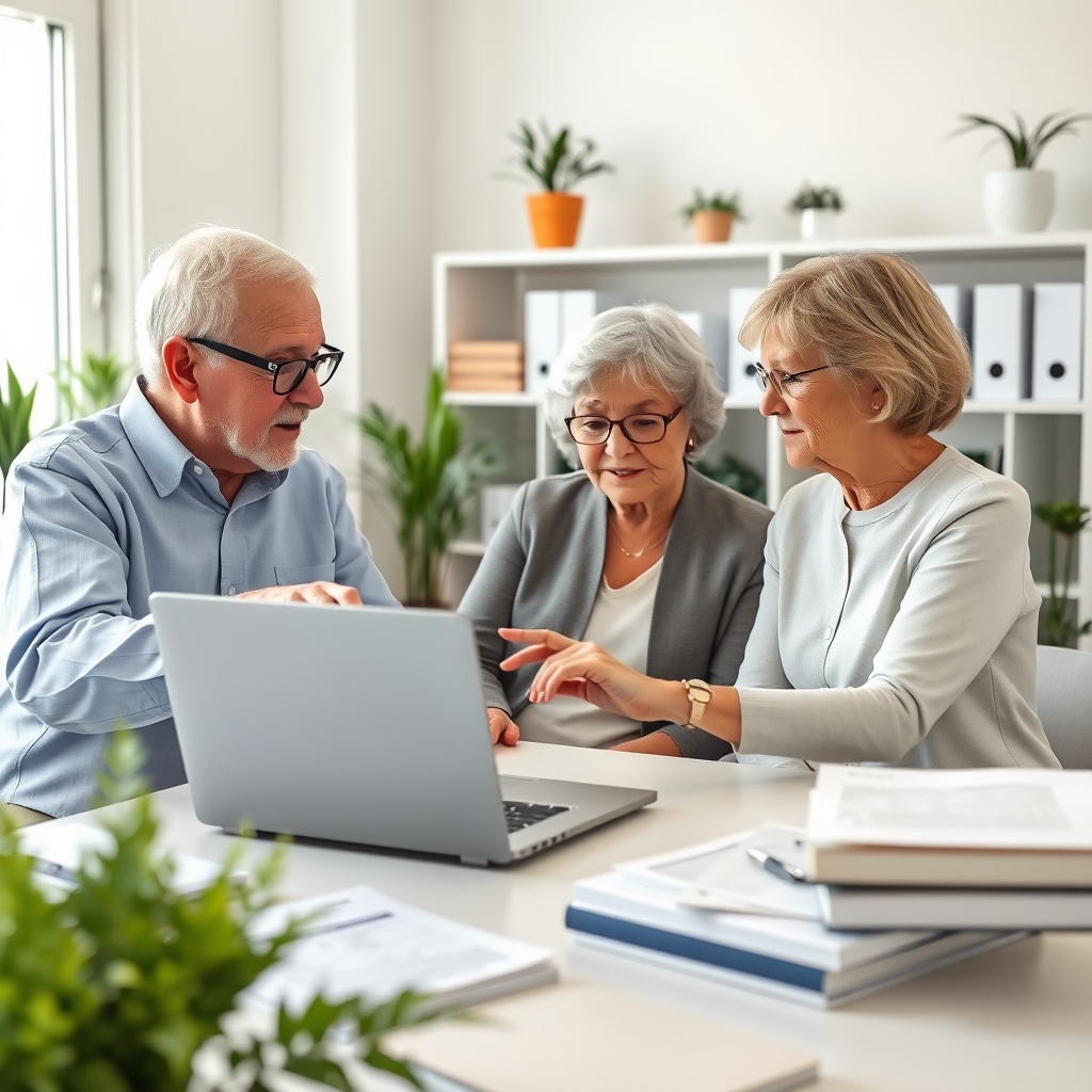 Pension application assistance